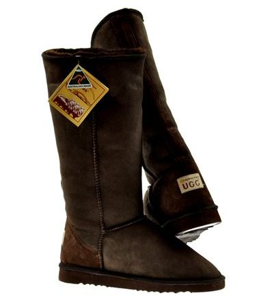 Classic Long Ugg Boots Chocolate
