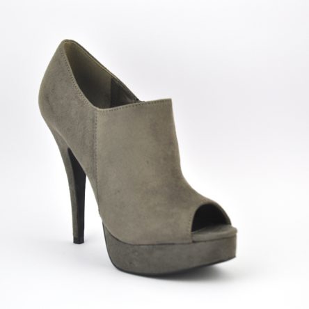 Poll Taupe Suede